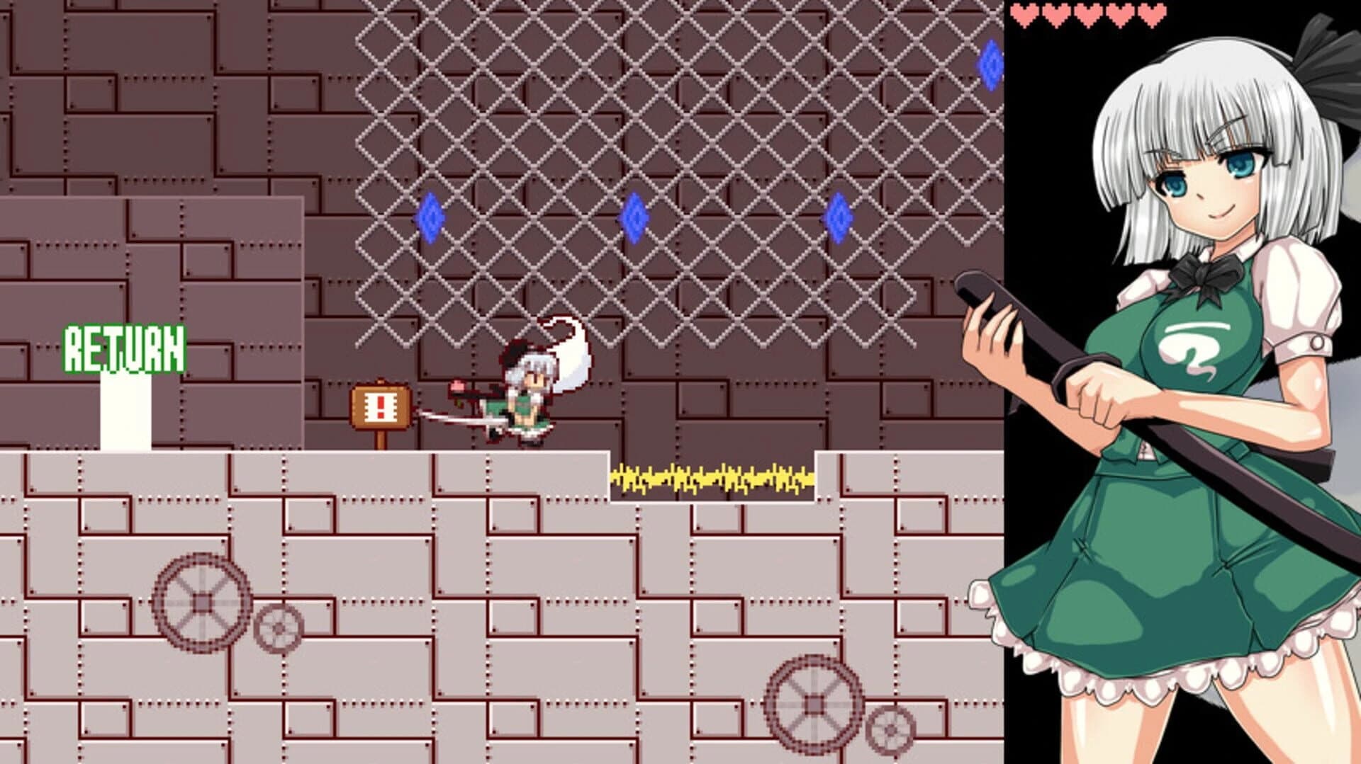 Youmu Konpaku & Dungeon of Lewd Creatures screenshot 3