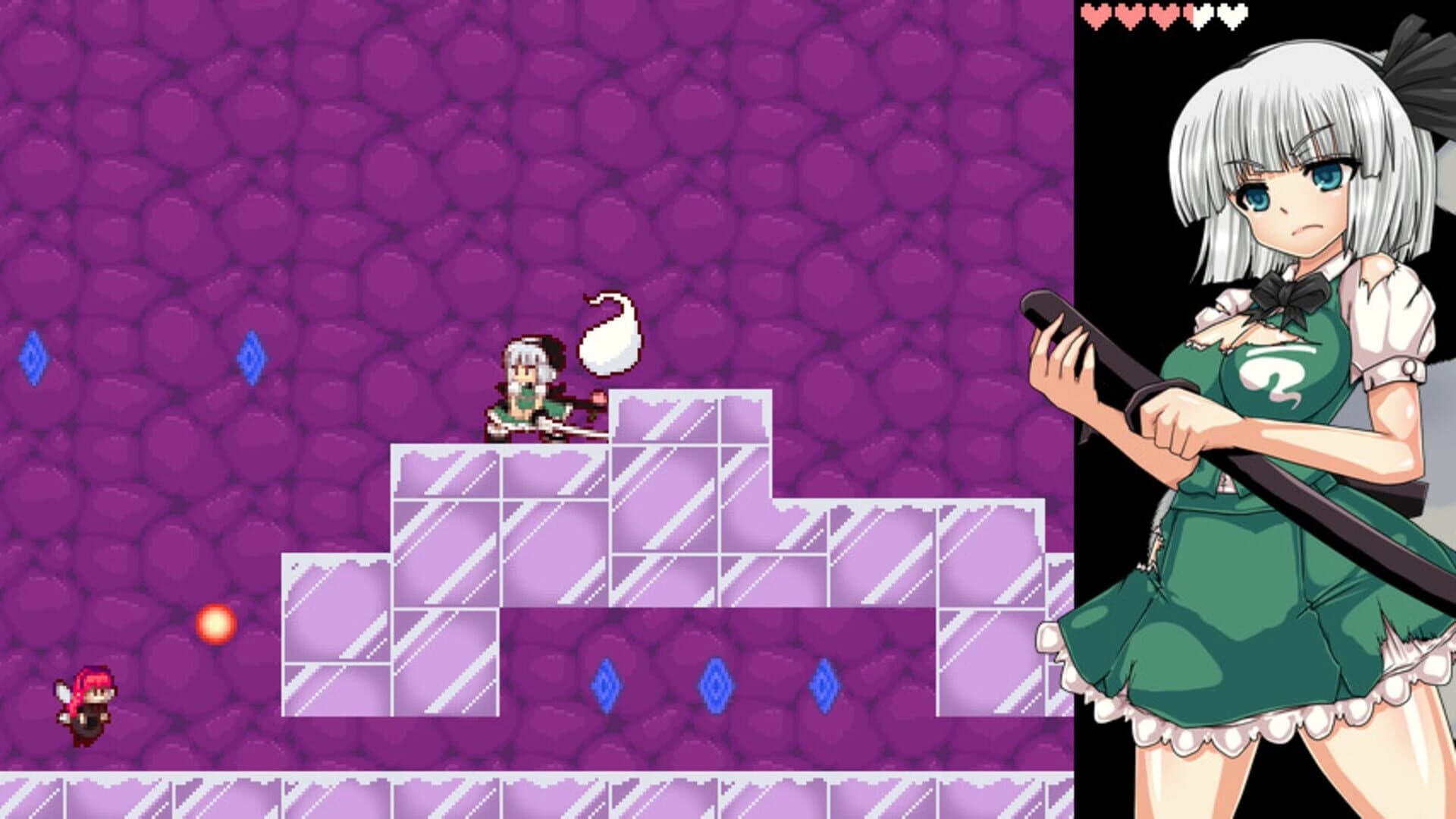Youmu Konpaku & Dungeon of Lewd Creatures screenshot 4