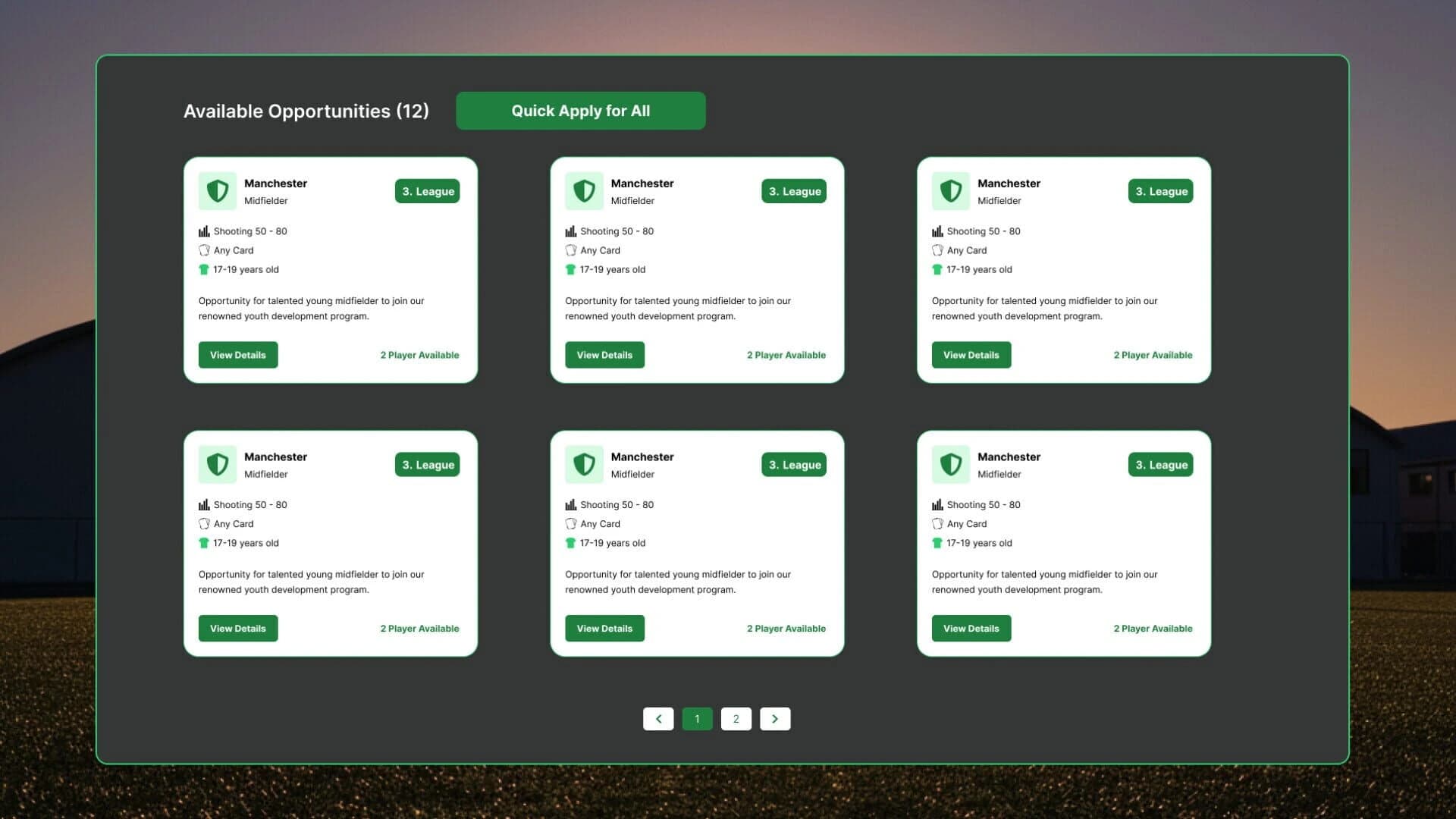 Youth Academy screenshot 5