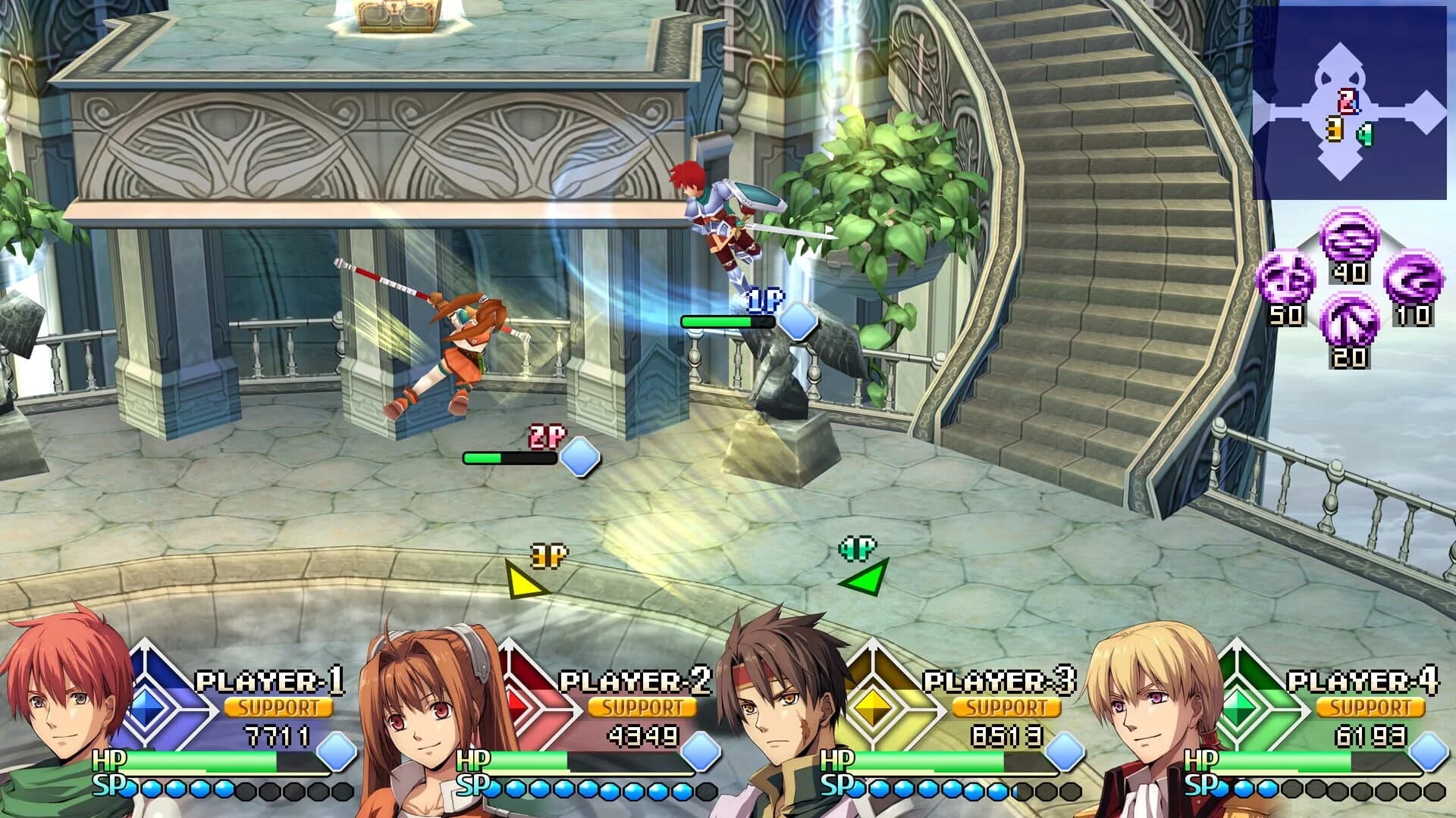 Ys vs. Trails in the Sky: Alternative Saga screenshot 2