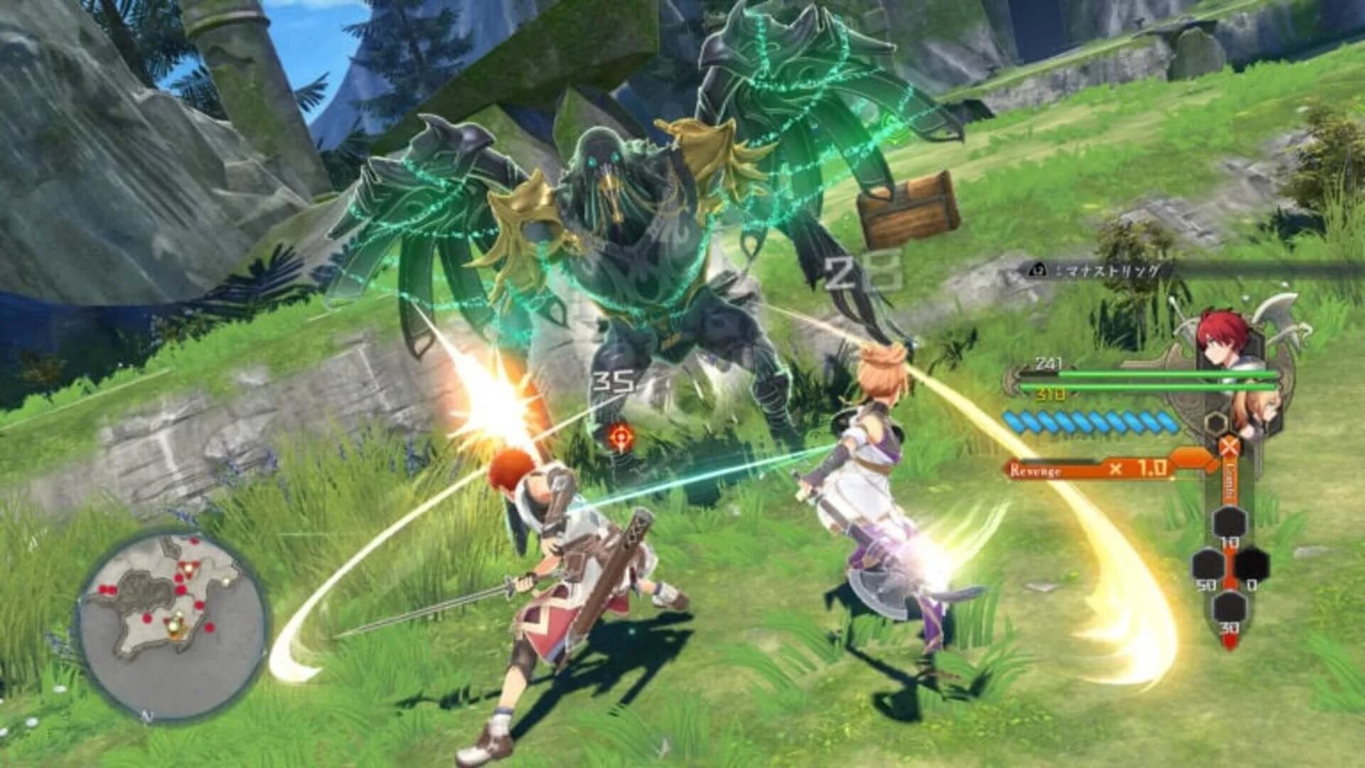 Ys X: Nordics screenshot 1