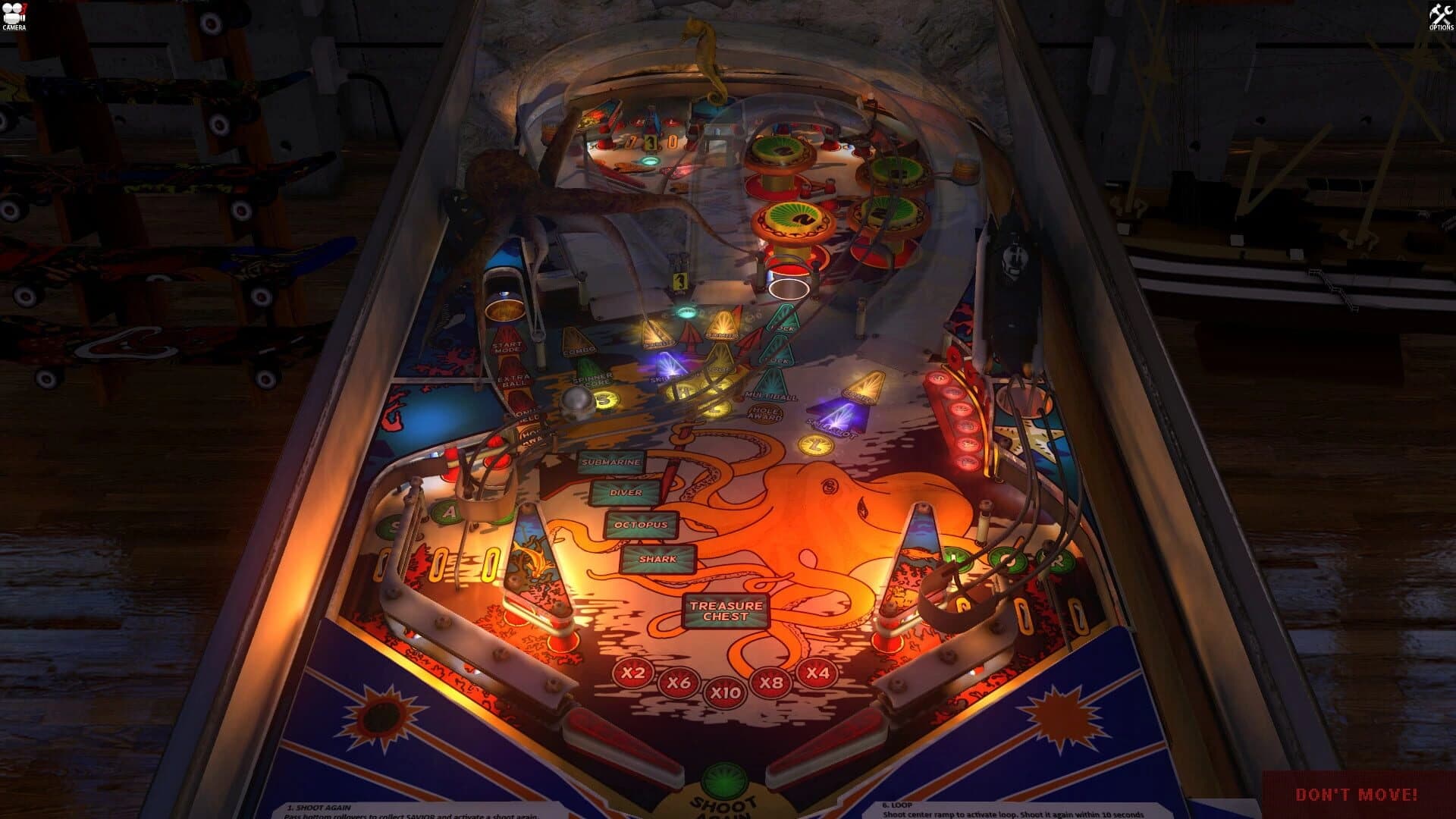 Zaccaria Pinball: Nautilus 2018 Table screenshot 3