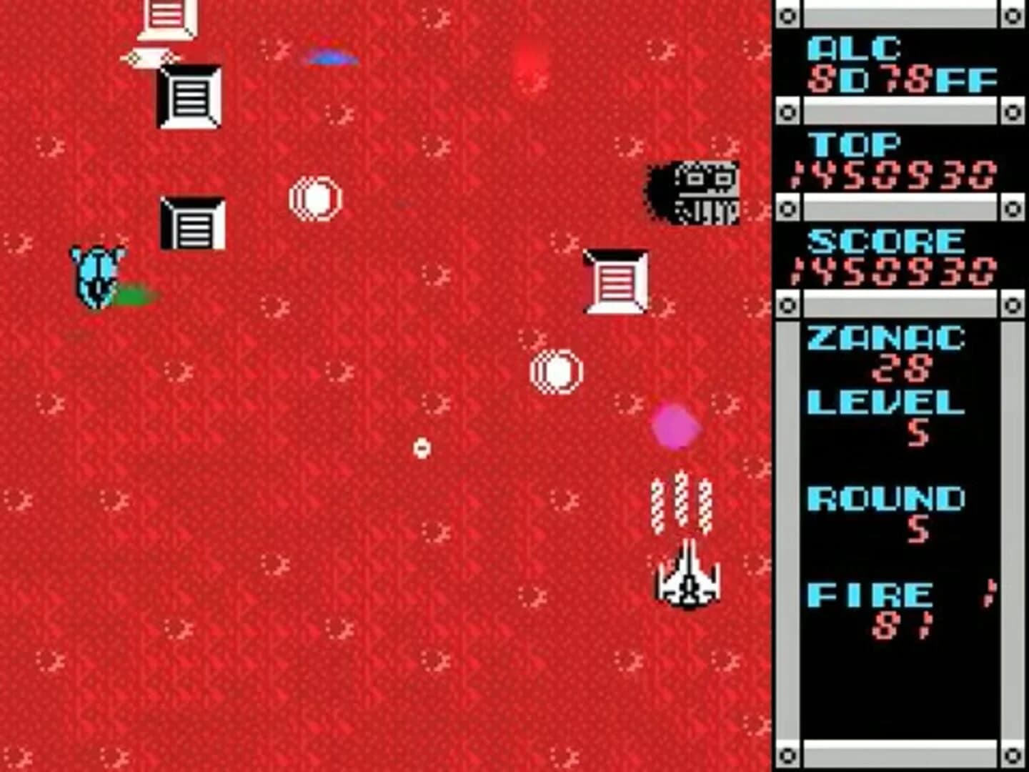 Zanac screenshot 2