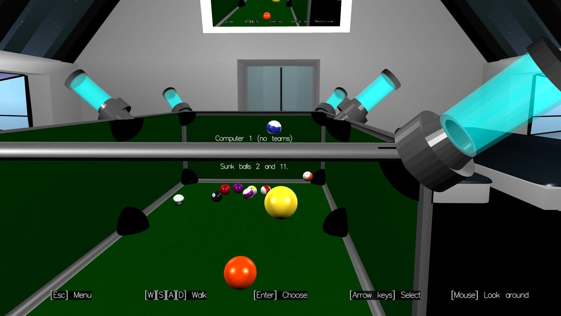 Zero Gravity Pool screenshot 3