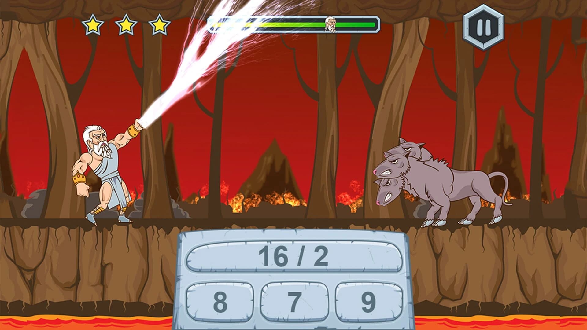 Zeus vs Monsters: Math Game for Kids screenshot 2