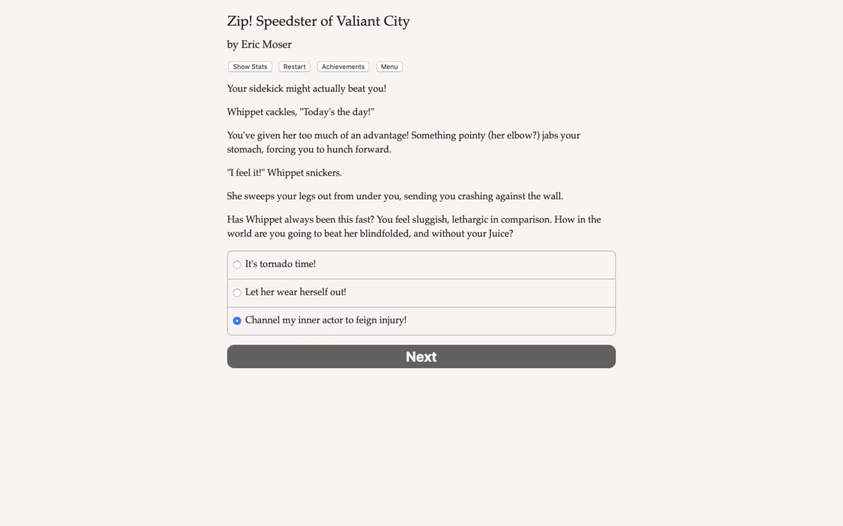 Zip! Speedster of Valiant City screenshot 2