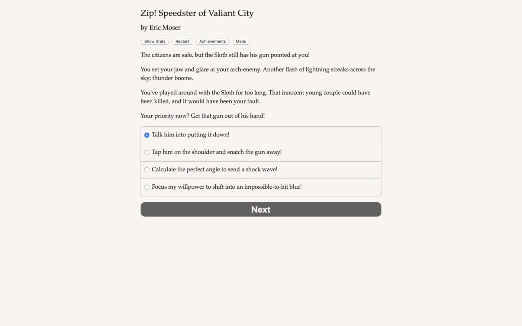 Zip! Speedster of Valiant City screenshot 5