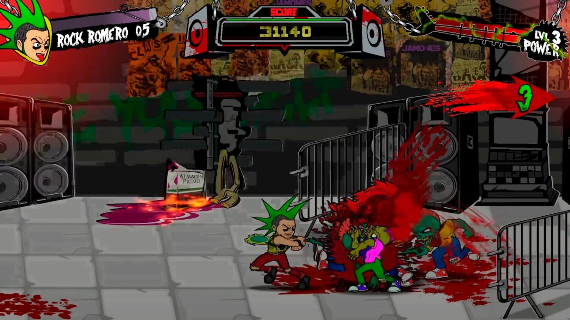 Zombi Rockstar screenshot 3