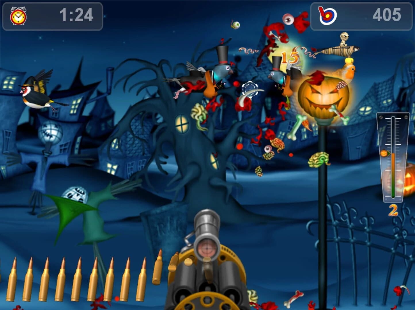 Zombie Birds First Encounter Halloween screenshot 1