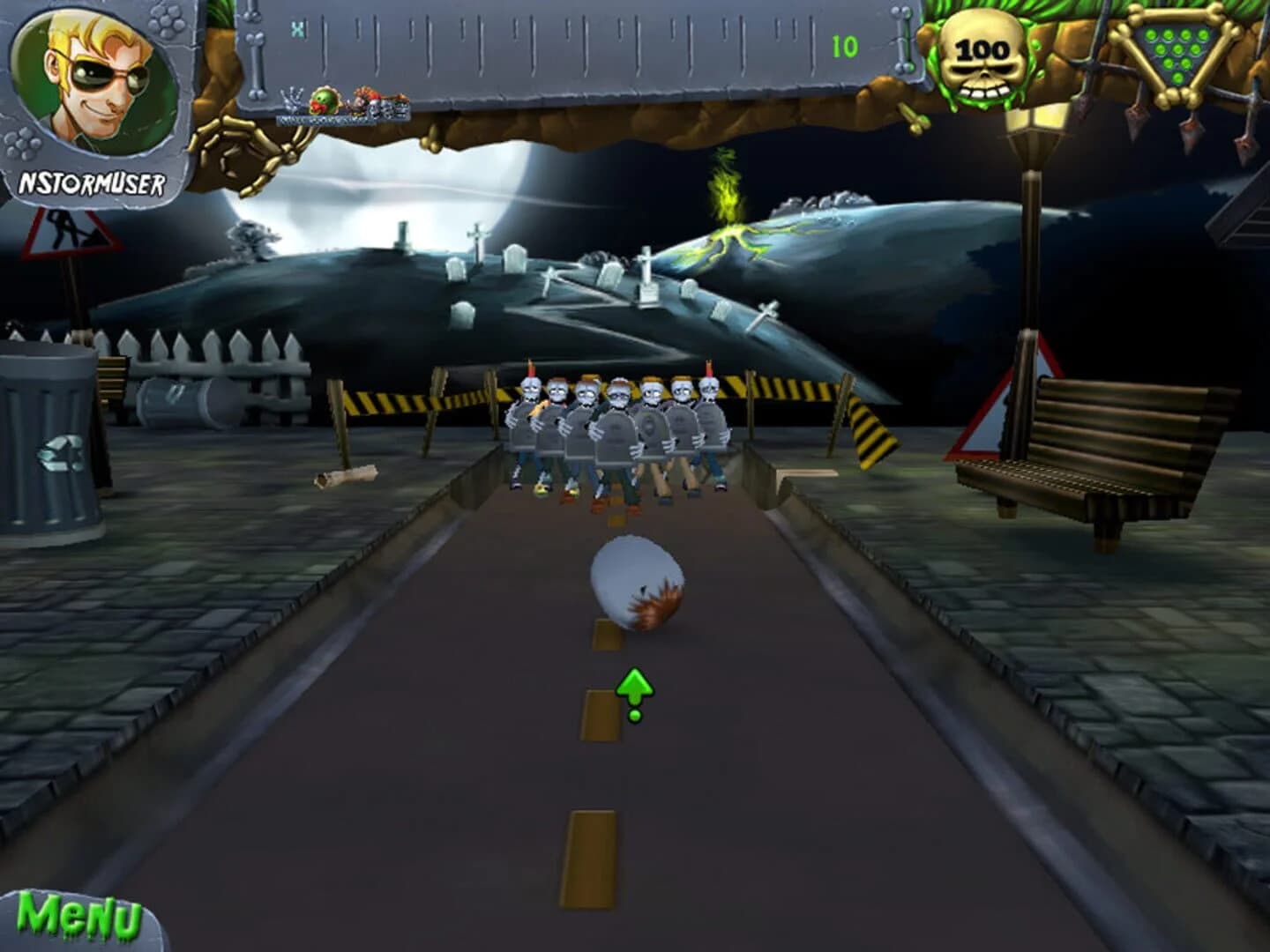 Zombie Bowl-O-Rama screenshot 5