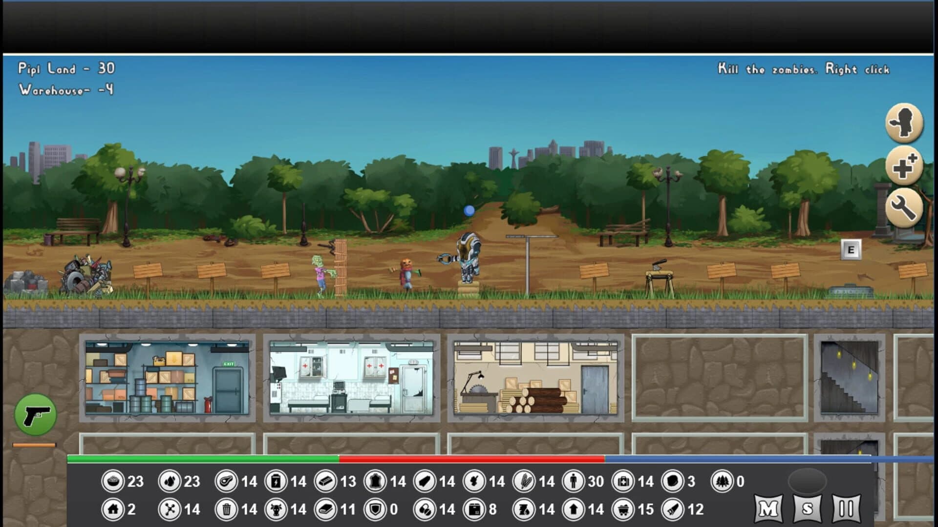 Zombie Defense Shelter screenshot 3