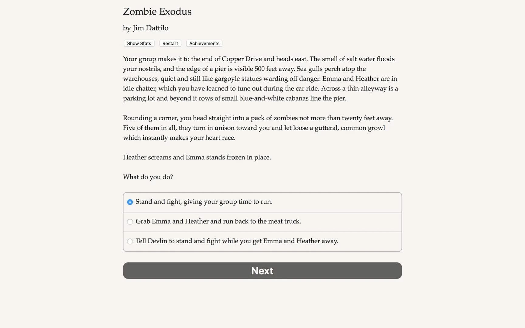 Zombie Exodus screenshot 2