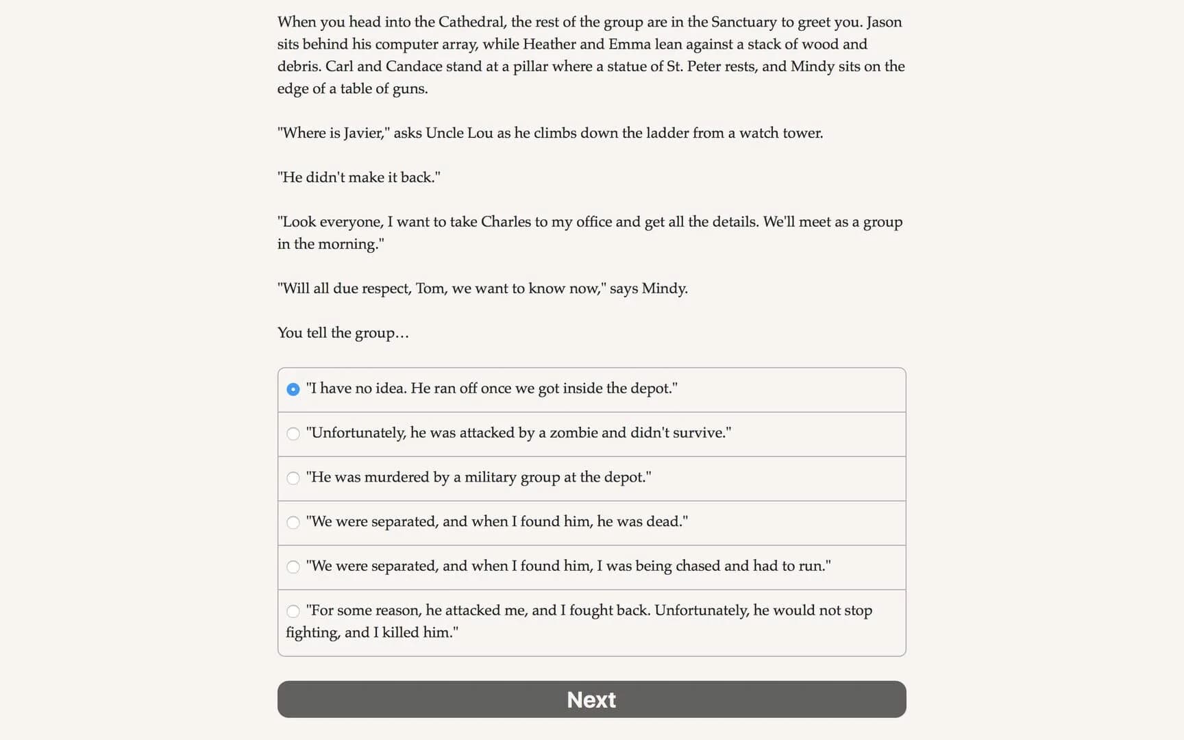 Zombie Exodus screenshot 1