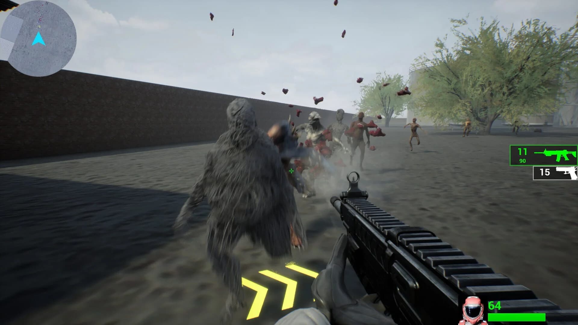 Zombie frenzy screenshot 5