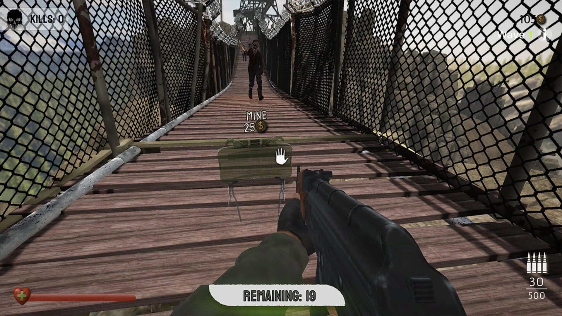 Zombie Gorge: Survival Defense screenshot 2
