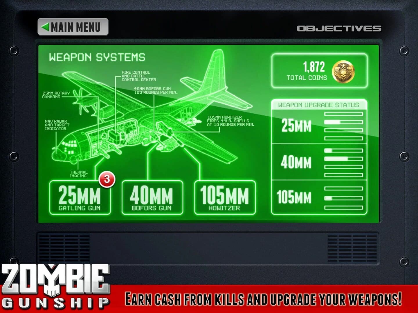 Zombie Gunship screenshot 4