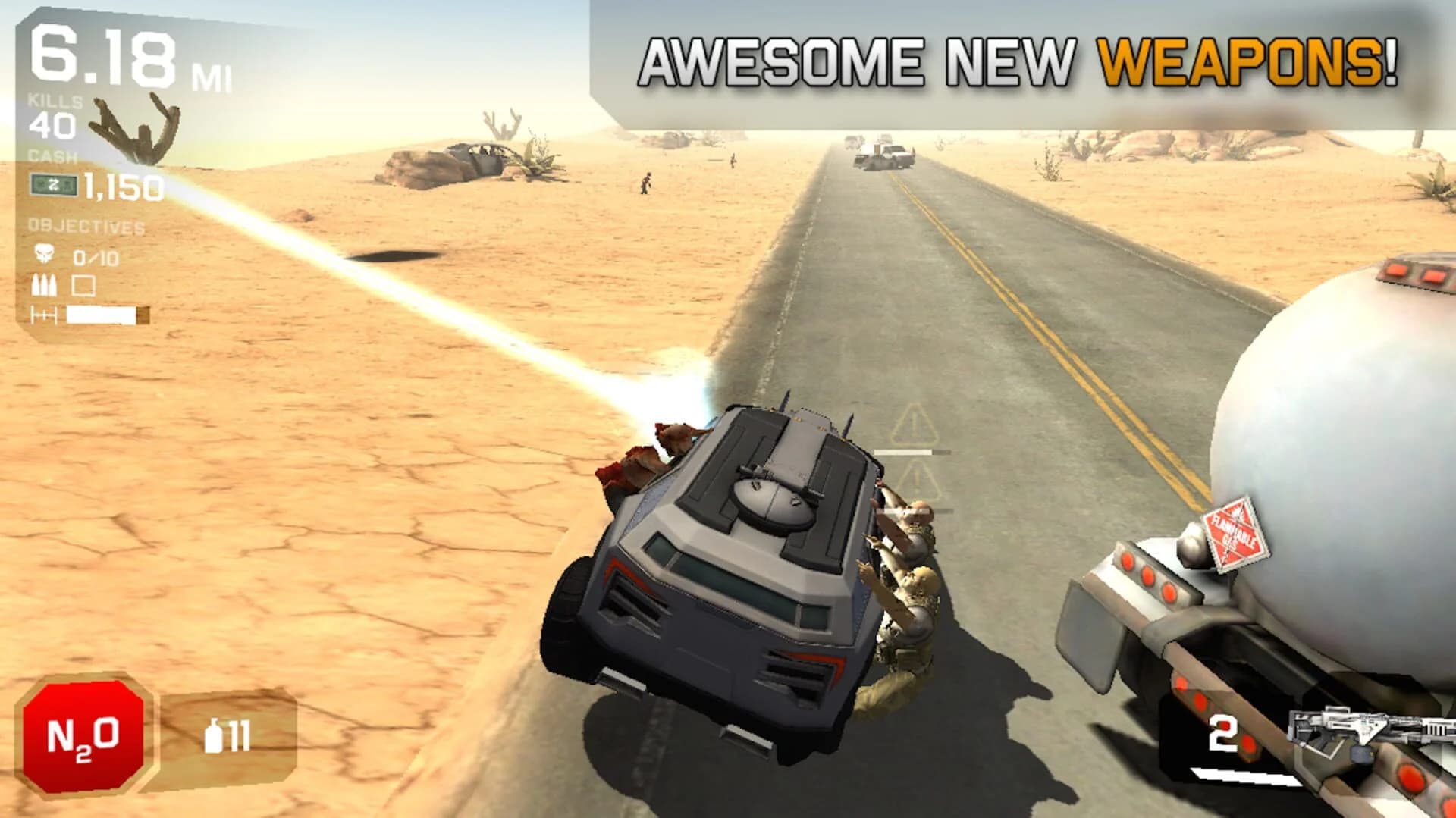 Zombie Highway 2 screenshot 2