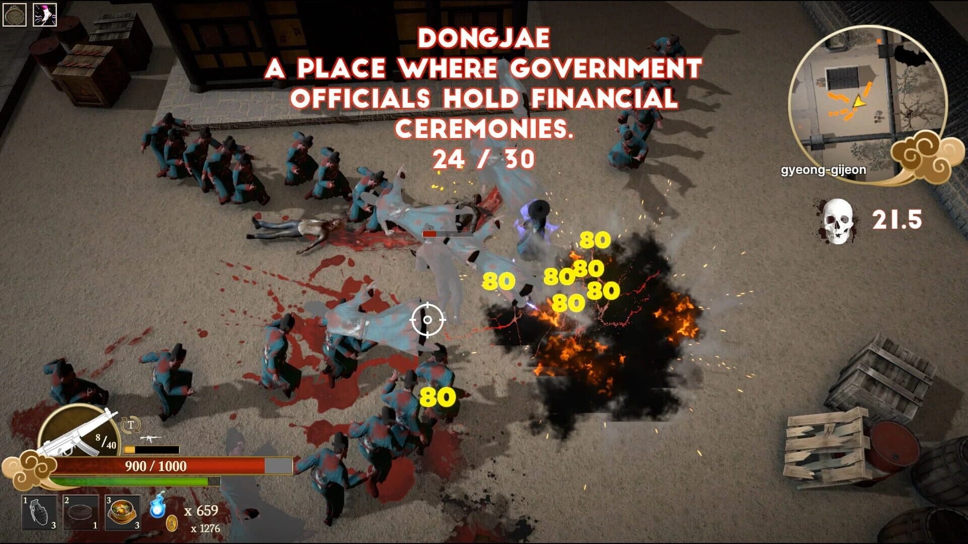 Zombie Hunter: Crimson Hanbok screenshot 5
