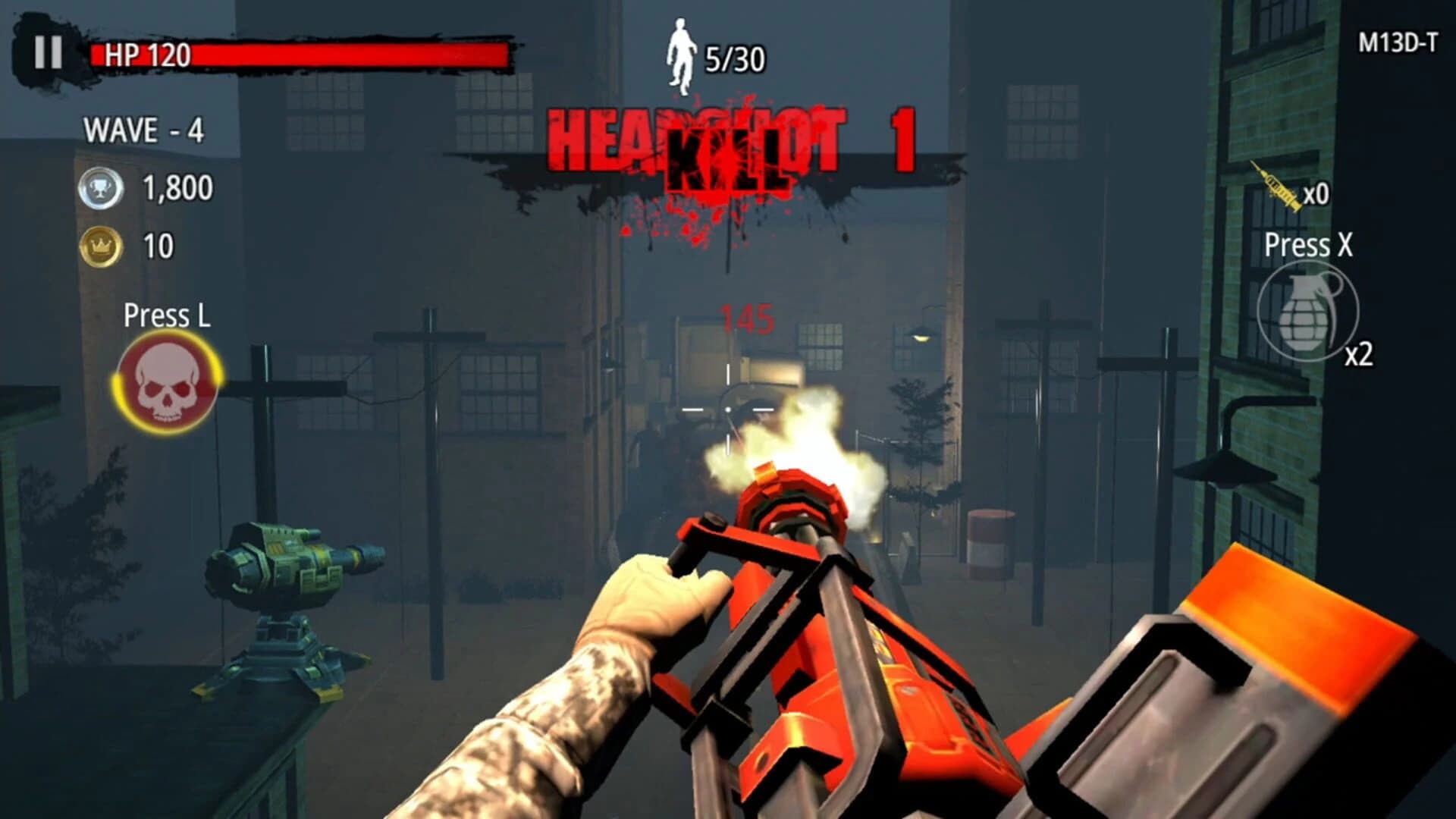 Zombie Hunter: D-Day screenshot 3
