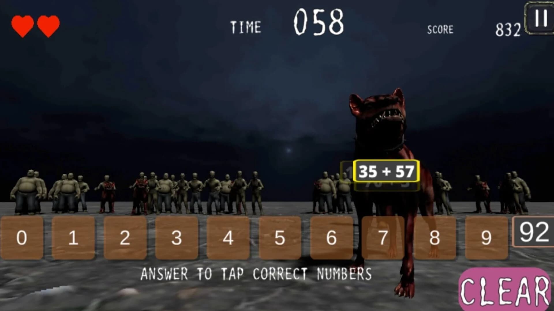 Zombie Mathters screenshot 1