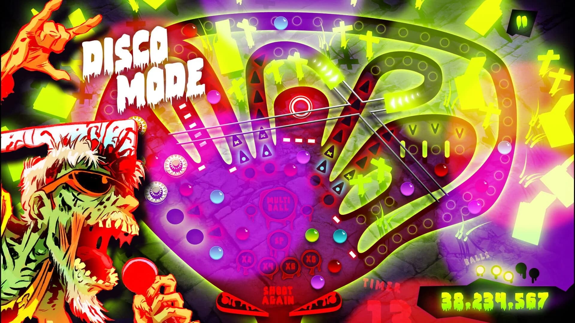 Zombie Pinball screenshot 2