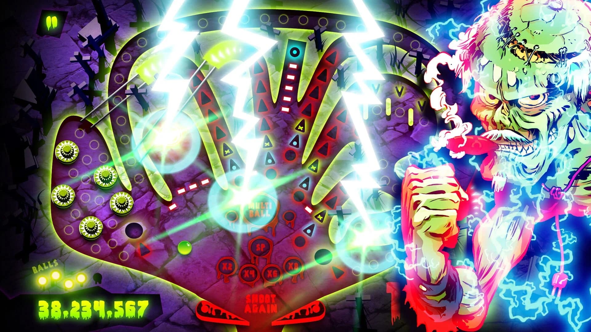Zombie Pinball screenshot 5