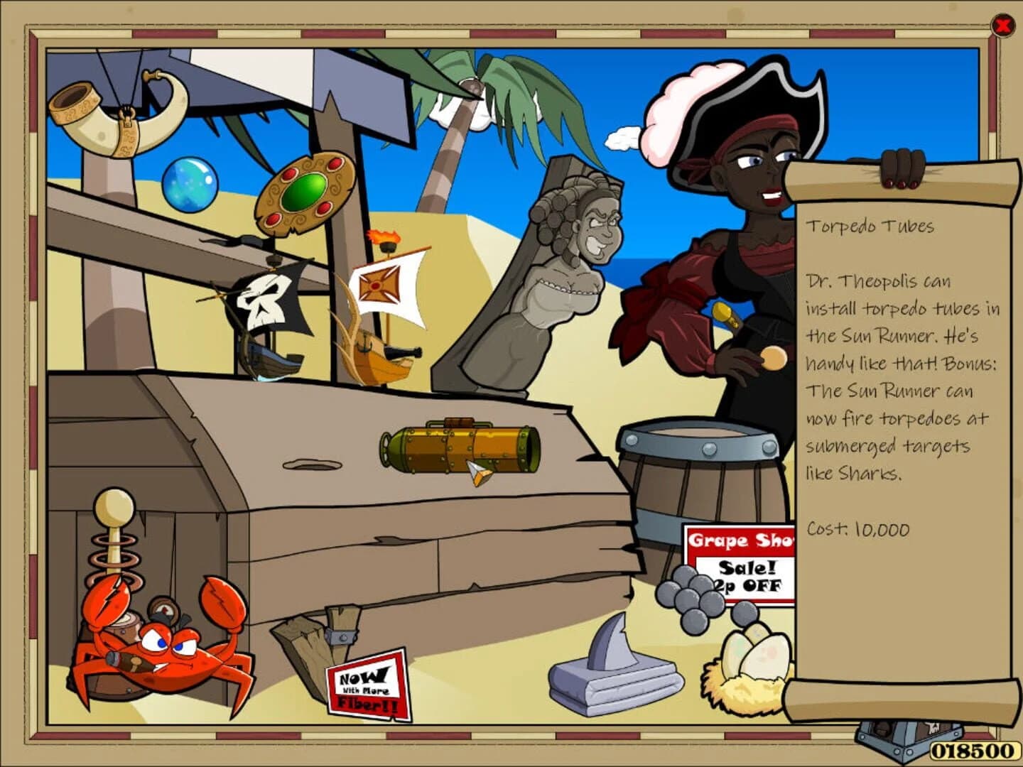 Zombie Pirates screenshot 1