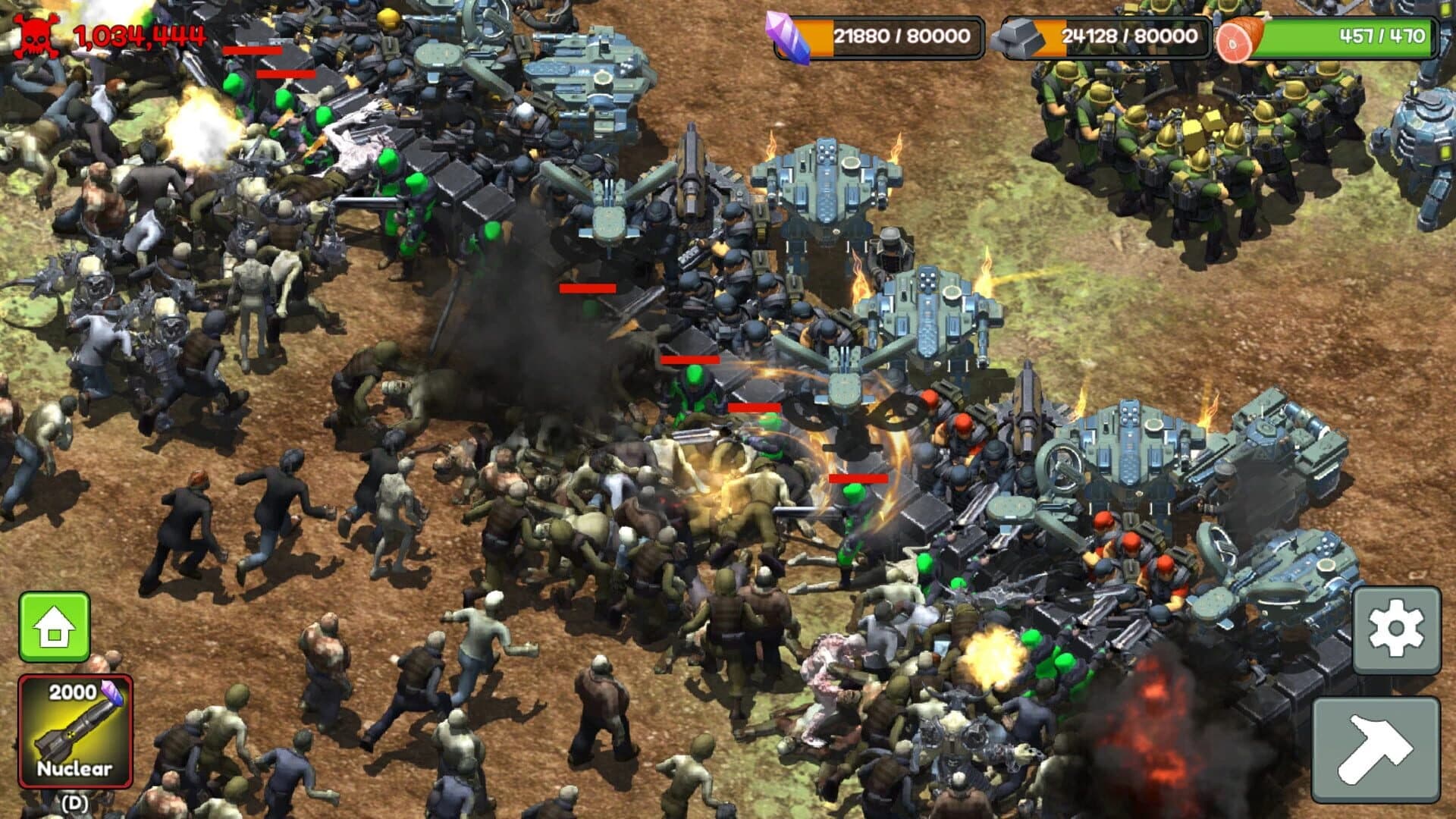 Zombie Rush : Extinction screenshot 2
