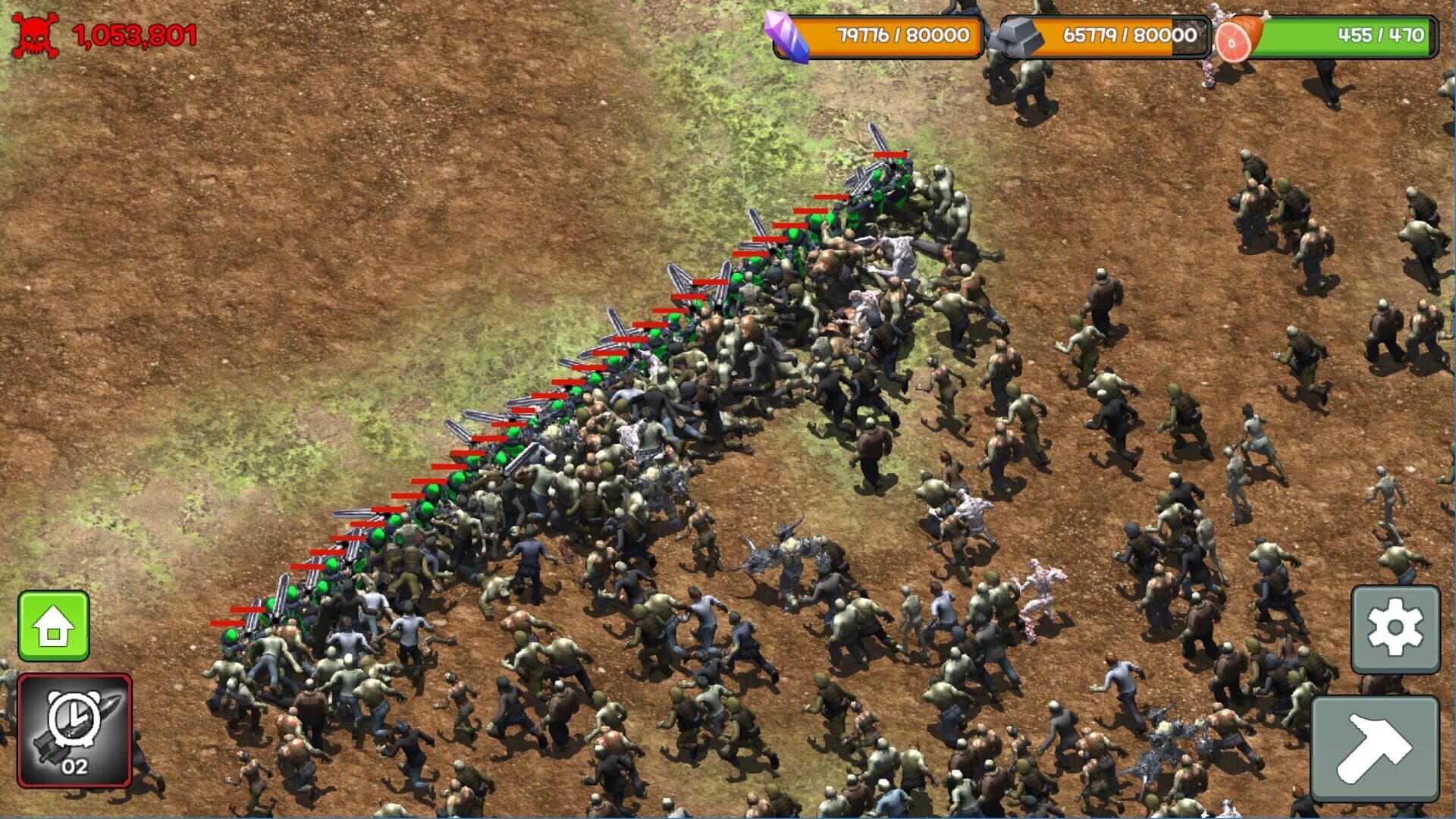 Zombie Rush : Extinction screenshot 4