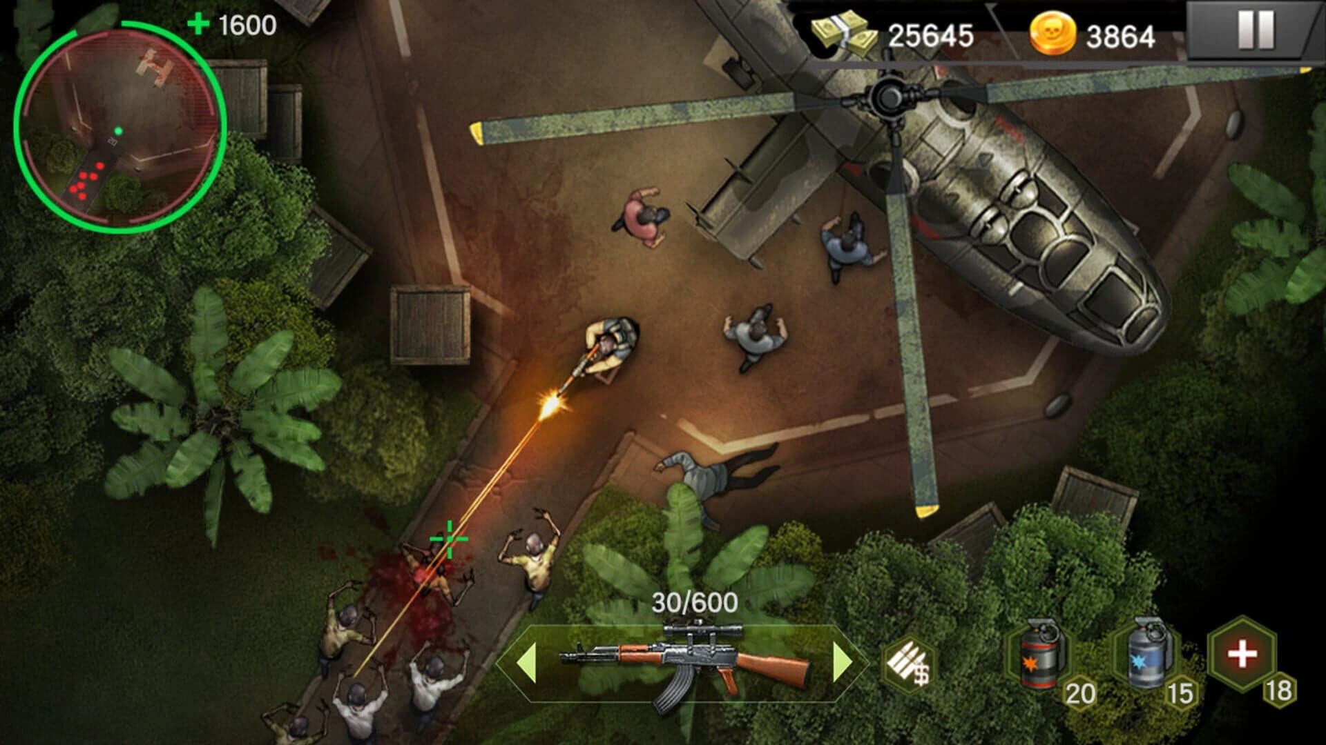 Zombie Shooter: Ares Virus screenshot 1