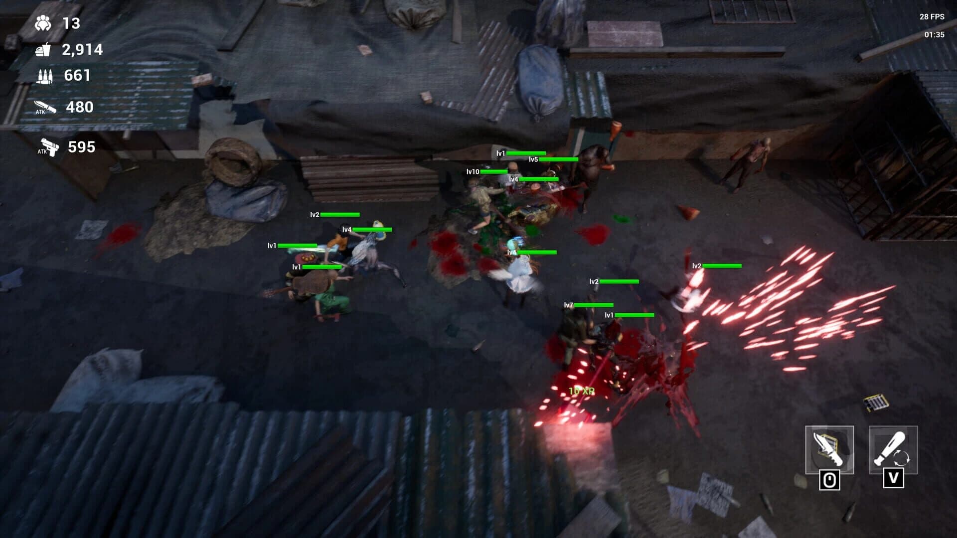 Zombie Town Breakout screenshot 3