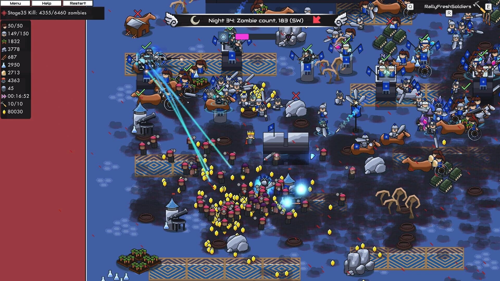 Zombie Warz screenshot 1