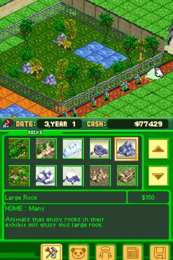 Zoo Tycoon DS screenshot 2