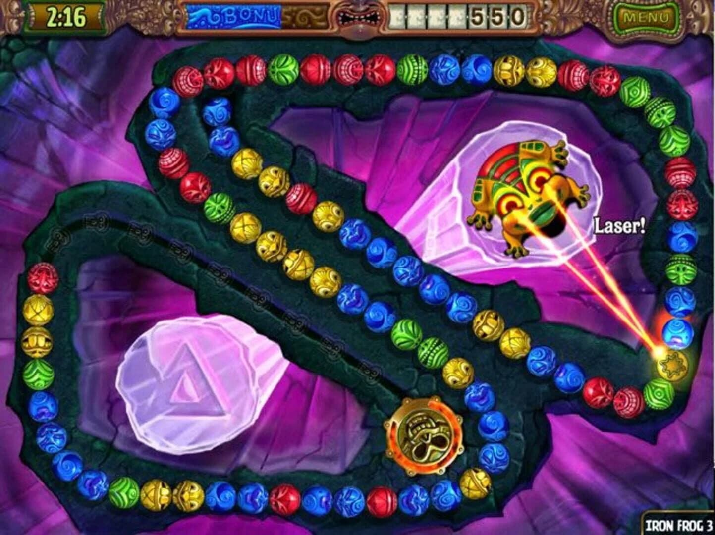 Zuma's Revenge! screenshot 2