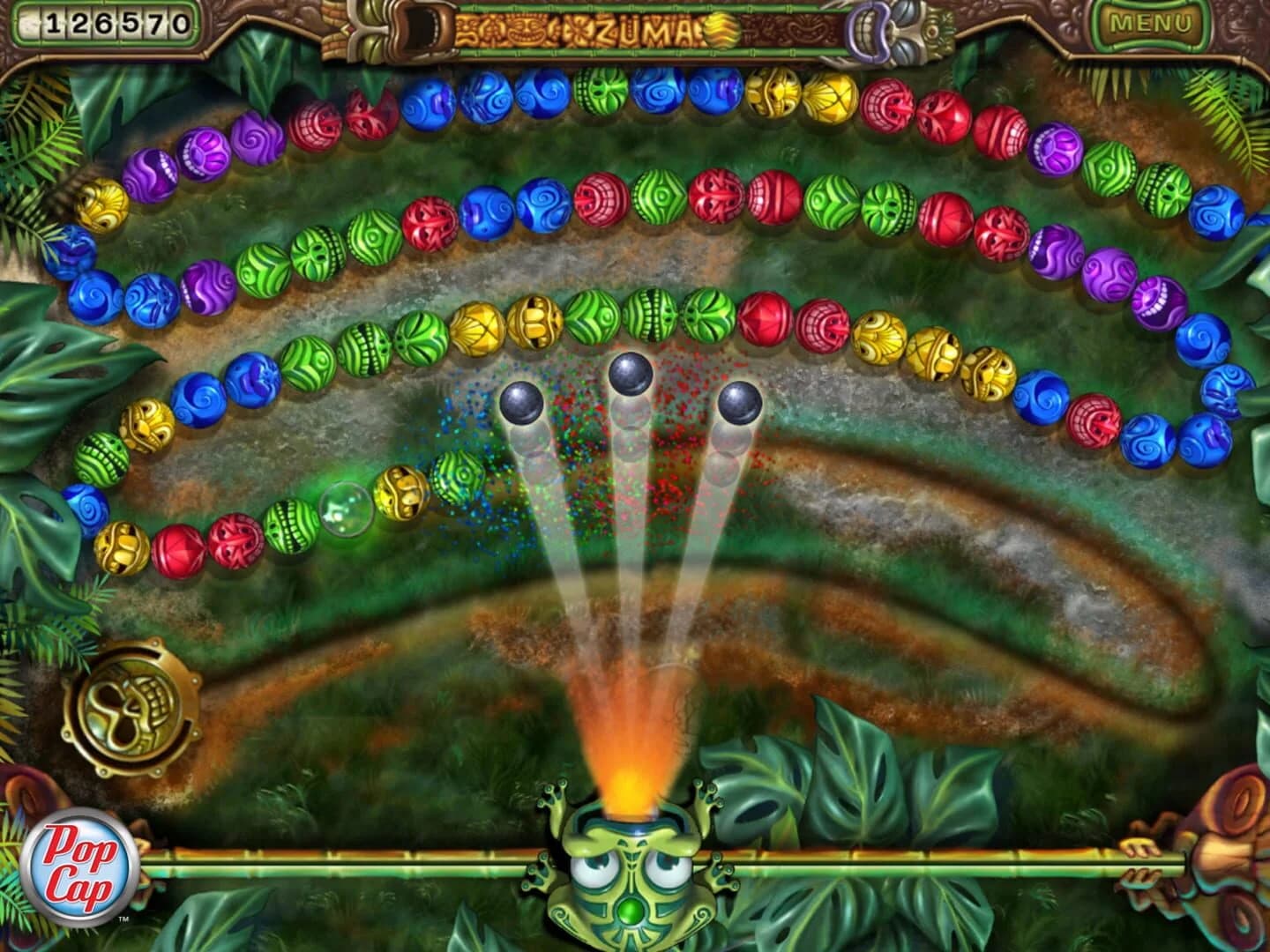 Zuma's Revenge! screenshot 5