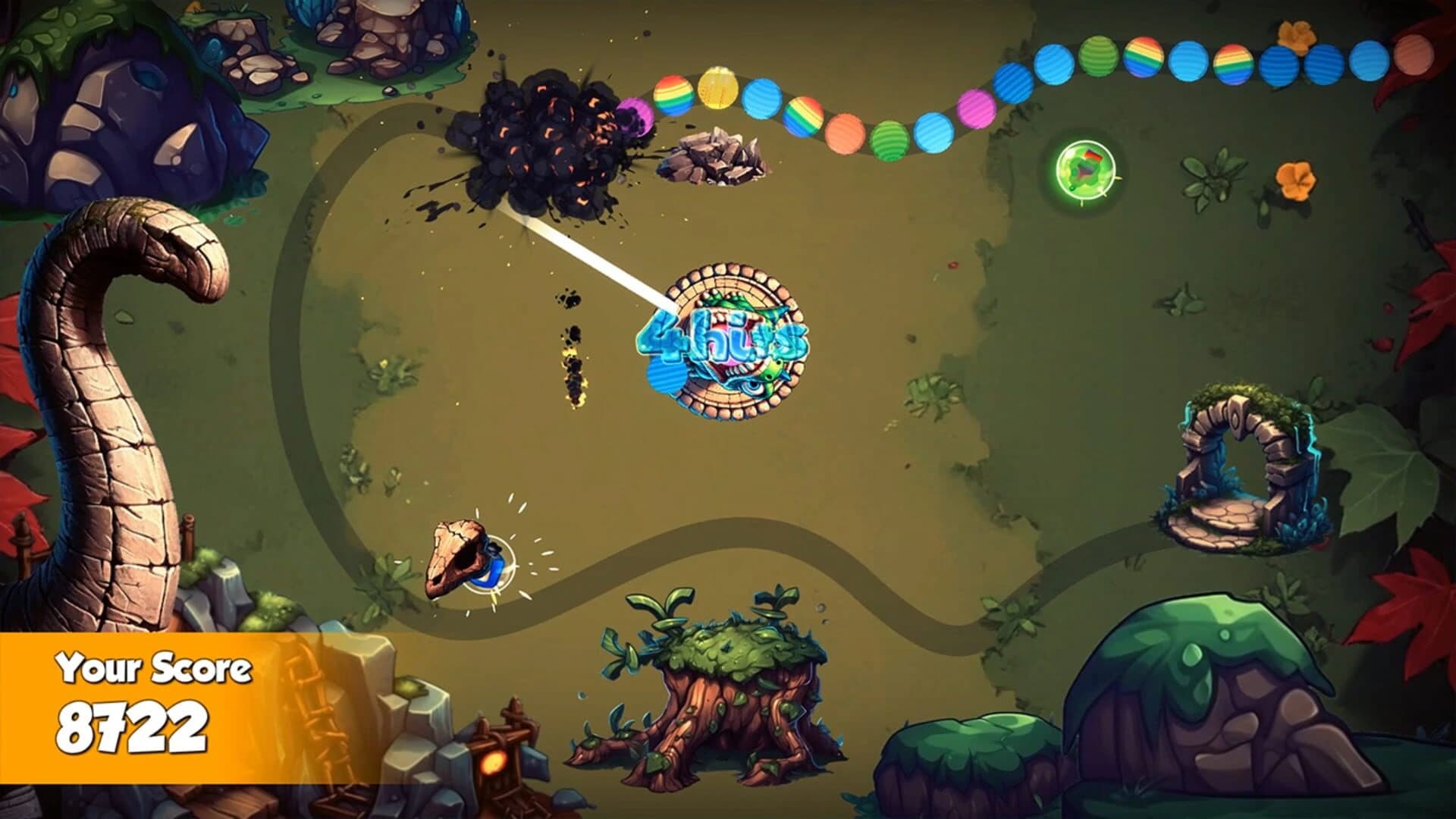Zumba: Jurassic Marble Quest screenshot 1
