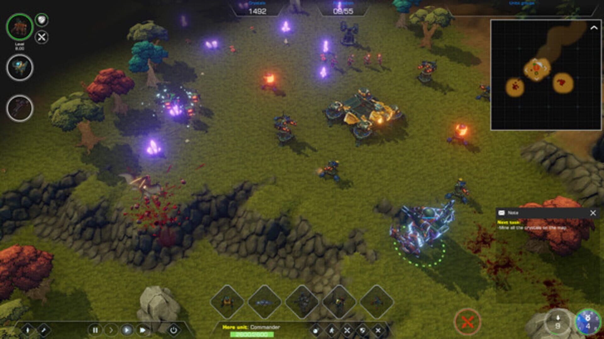 Grimstar: Crystals are the New Oil! screenshot 4