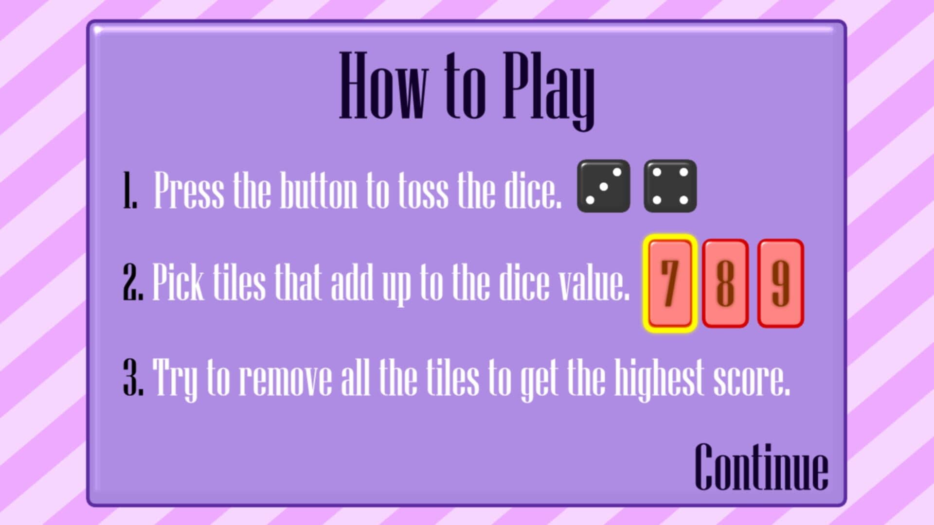 Shut the Box screenshot 3