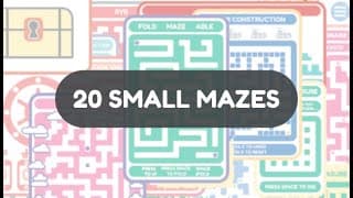 20 Small Mazes video 1