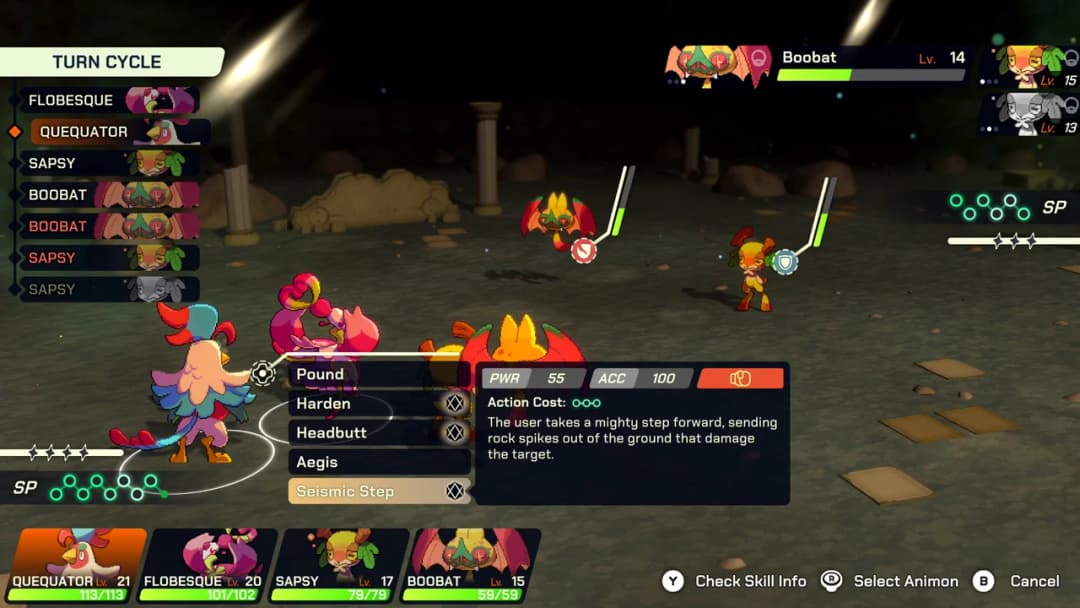 LumenTale: Memories of Trey - Turn-based Combat