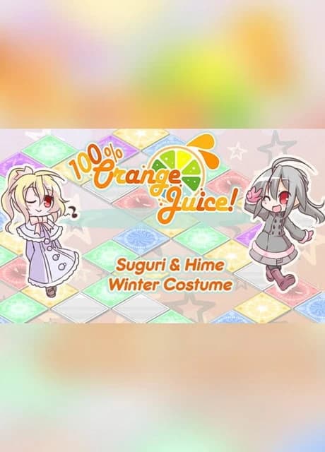 100% Orange Juice: Suguri & Hime Winter Costumes