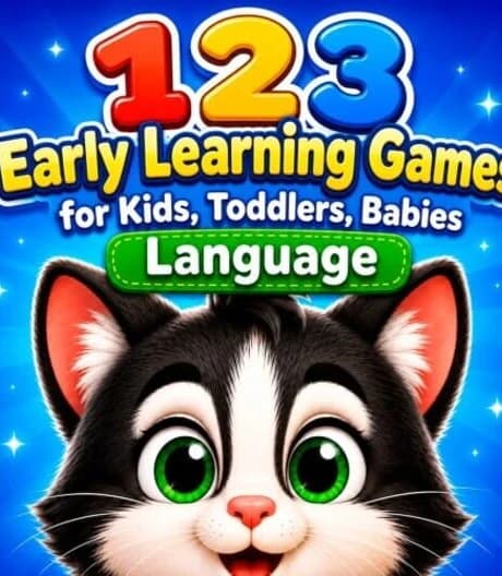 123 Early Learning Games for Kids, Toddlers, Babies: Language