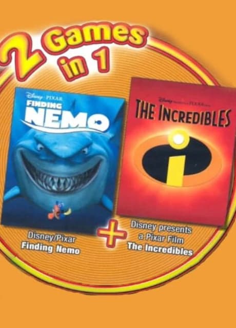 2 Games in 1: Finding Nemo + The Incredibles