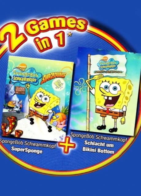2 Games in 1: SpongeBob SquarePants: Battle for Bikini Bottom + SpongeBob SquarePants: Supersponge