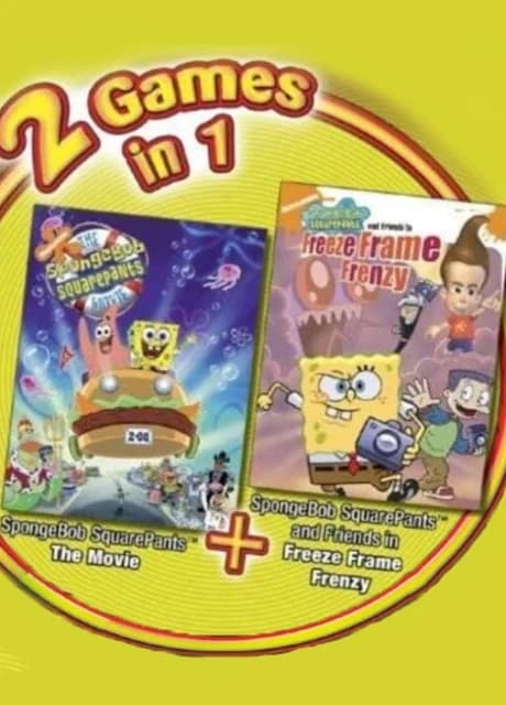 2 Games In 1: The SpongeBob SquarePants Movie + SpongeBob SquarePants and Friends in Freeze Frame Frenzy