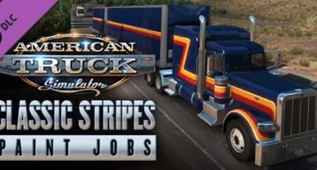American Truck Simulator: Classic Stripes Paint Jobs Pack