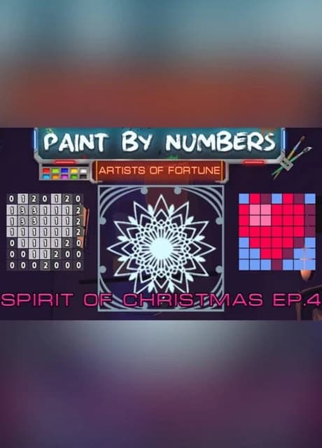 Artists of Fortune: Paint by Numbers! - Spirit of Christmas Ep. 4