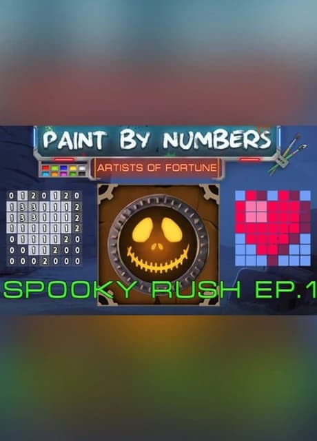 Artists of Fortune: Paint by Numbers! - Spooky Rush Ep. 1