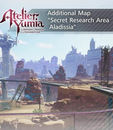Atelier Yumia: The Alchemist of Memories & The Envisioned Land - Additional Map “Secret Research Area Aladissia"