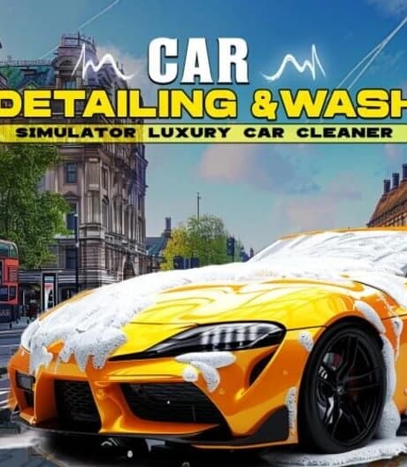 Car Detailing & Wash Simulator: Luxury Car Cleaner